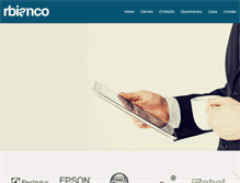 Tablet Screenshot of estudiorbianco.com